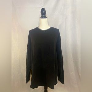 Gap Black Sweater: Faded Glory Established 1972 Made in Nicaragua